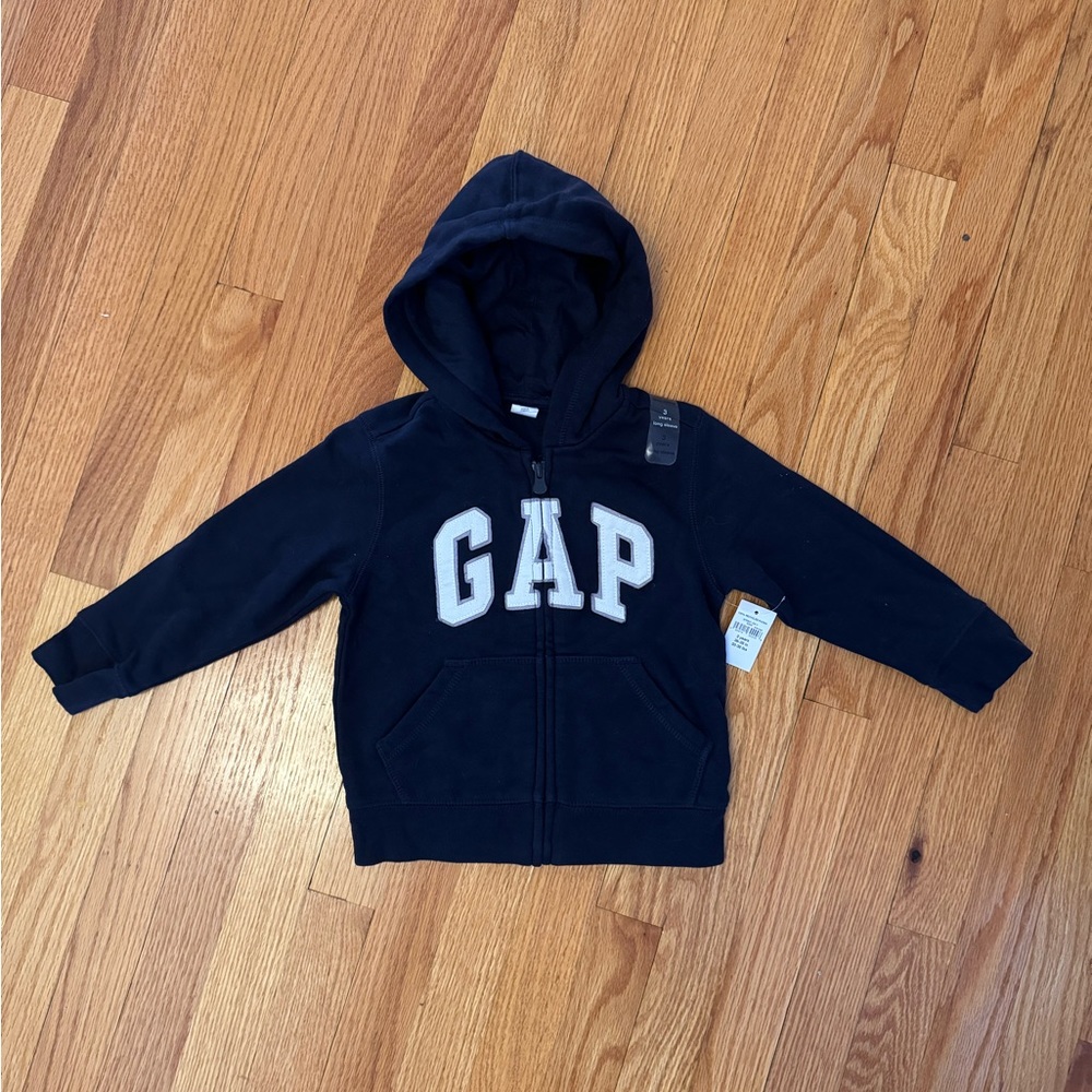 NWT Gap Navy Blue Hoodie 3T